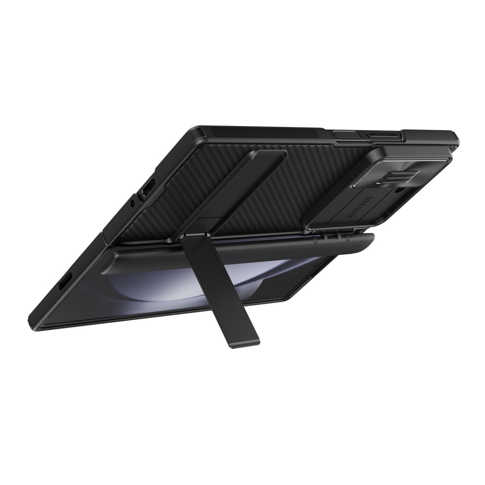 Nillkin Fold Hoesje met Camera Protector en Kickstand Samsung Galaxy Z Fold 6 zwart