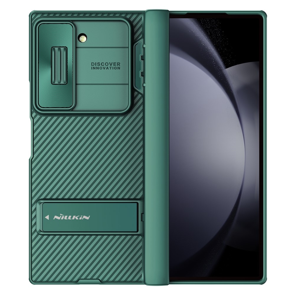 Nillkin Fold Hoesje met Camera Protector en Kickstand Samsung Galaxy Z Fold 6 groen