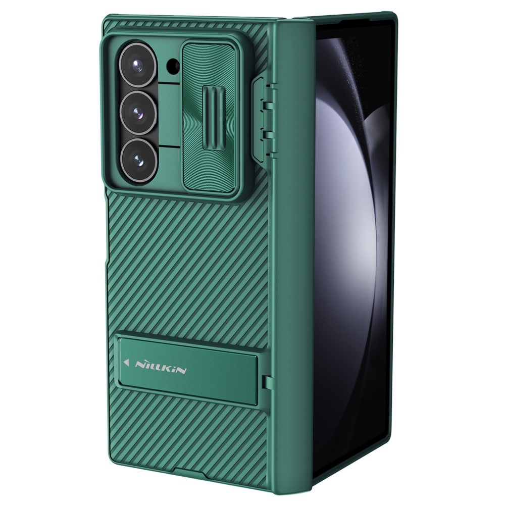 Nillkin Fold Hoesje met Camera Protector en Kickstand Samsung Galaxy Z Fold 6 groen