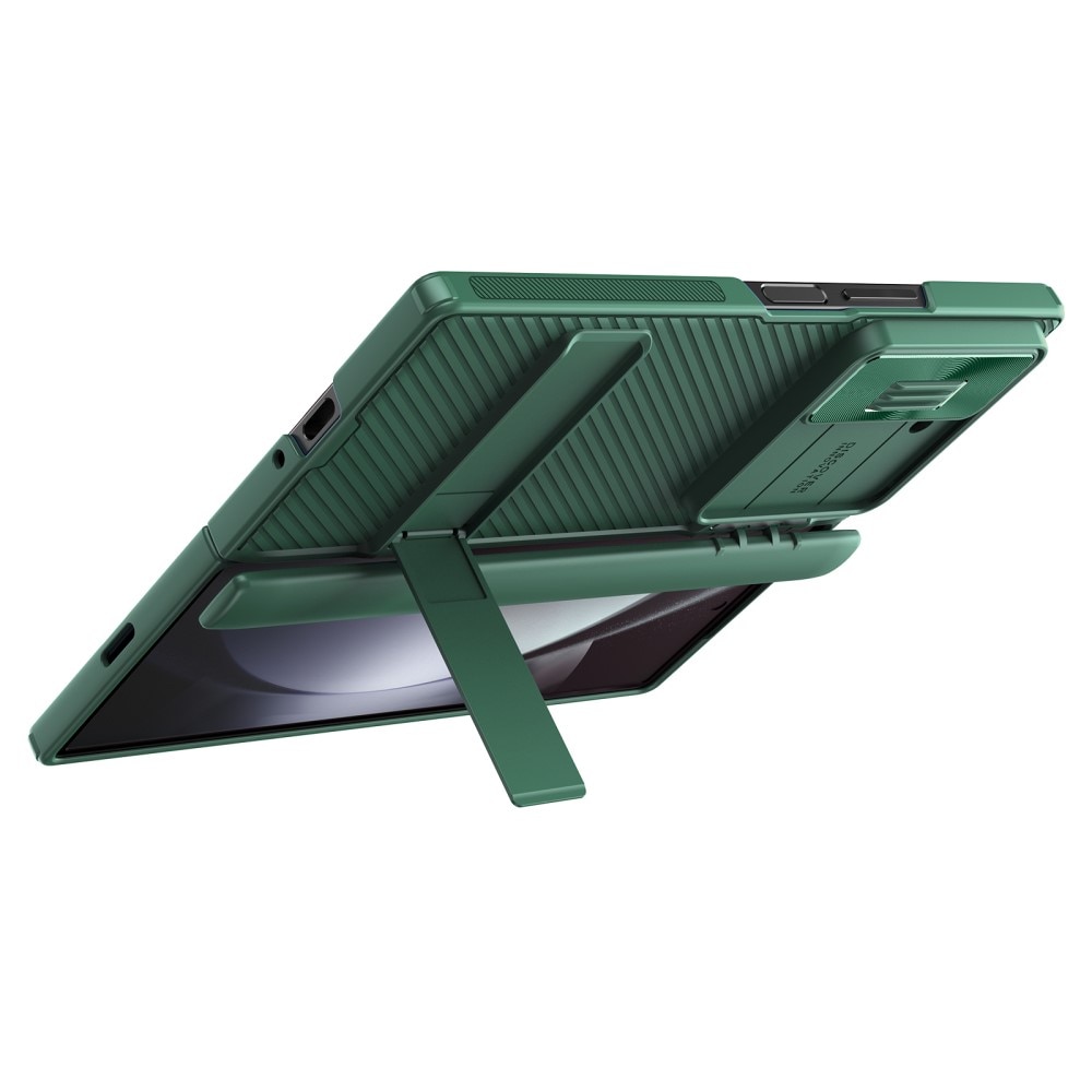 Nillkin Fold Hoesje met Camera Protector en Kickstand Samsung Galaxy Z Fold 6 groen