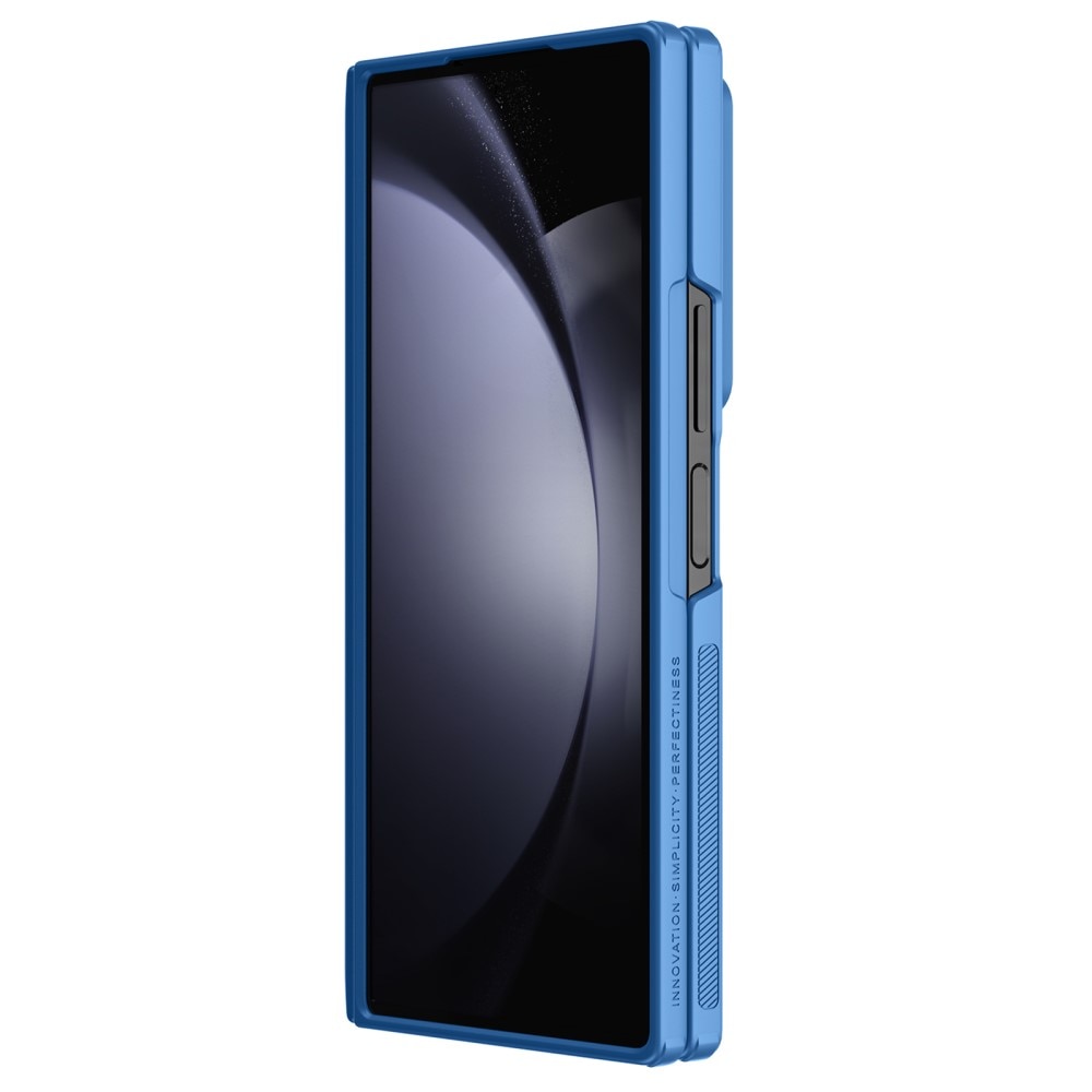 Nillkin Fold Hoesje met Camera Protector en Kickstand Samsung Galaxy Z Fold 6 blauw