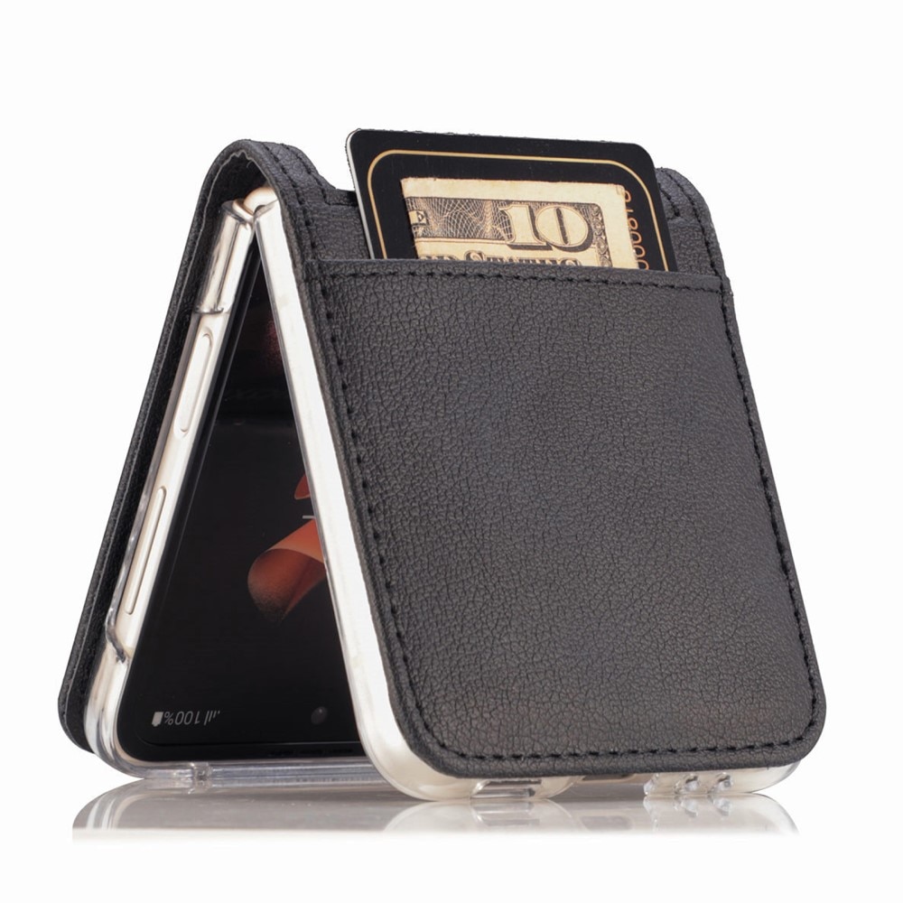 Slim Card Wallet Samsung Galaxy Z Flip 6 zwart