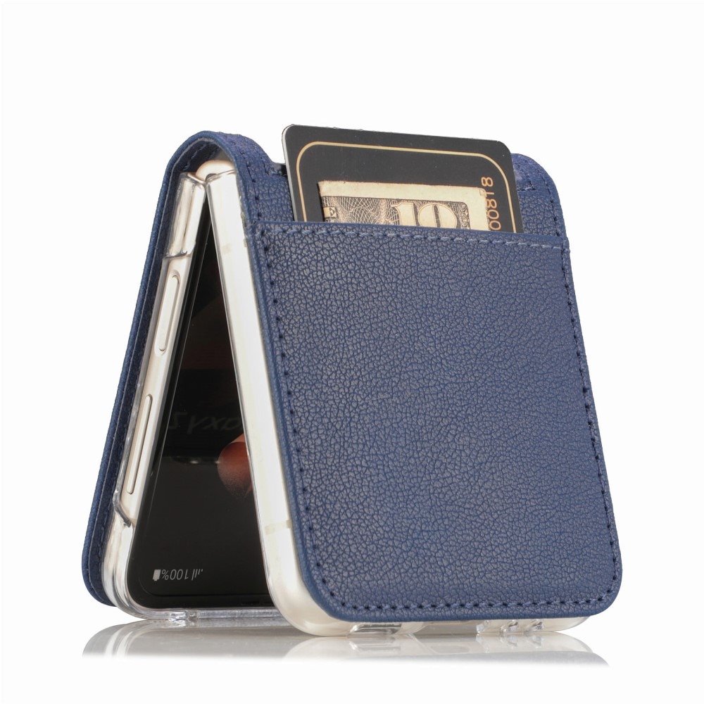 Slim Card Wallet Samsung Galaxy Z Flip 6 blauw