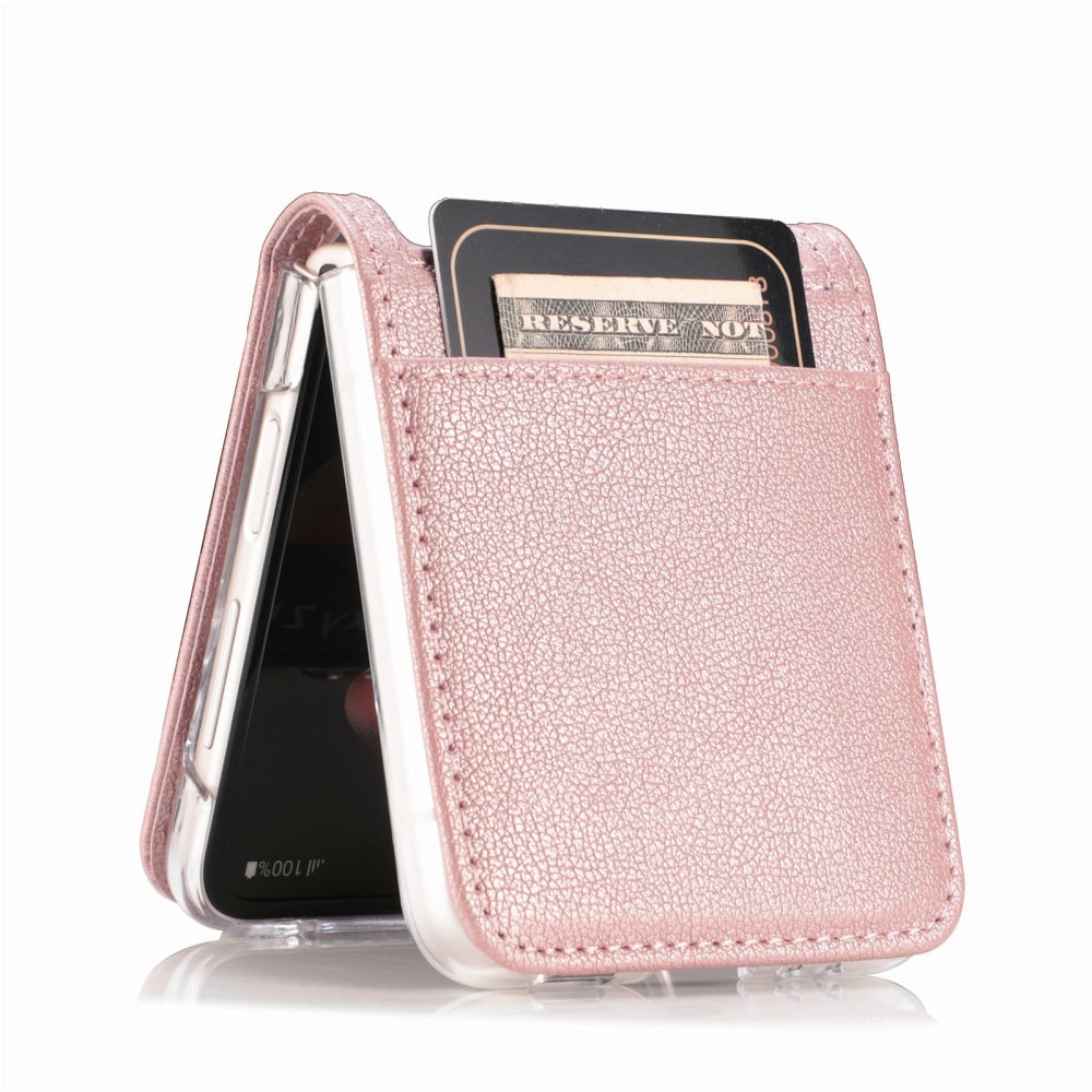 Slim Card Wallet Samsung Galaxy Z Flip 6 roze