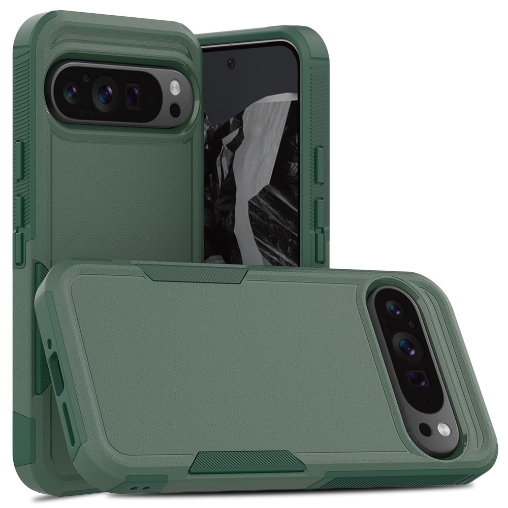 Google Pixel 9 Pro XL Off-road Hybridcase groen