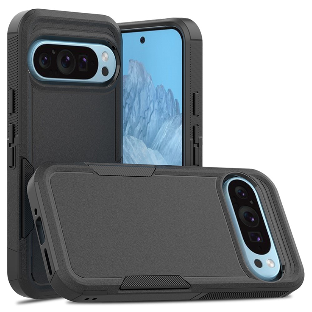 Google Pixel 9 Pro Off-road Hybridcase zwart