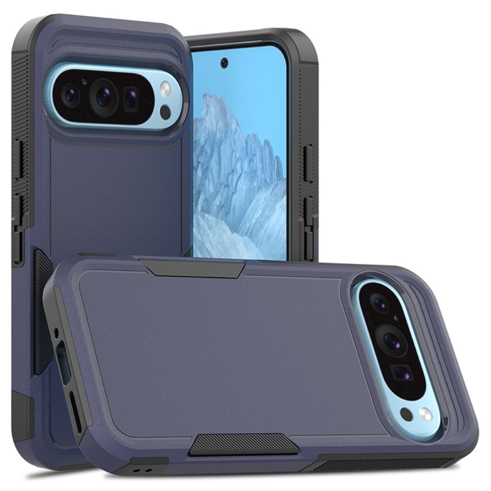 Google Pixel 9 Pro Off-road Hybridcase donkerblauw