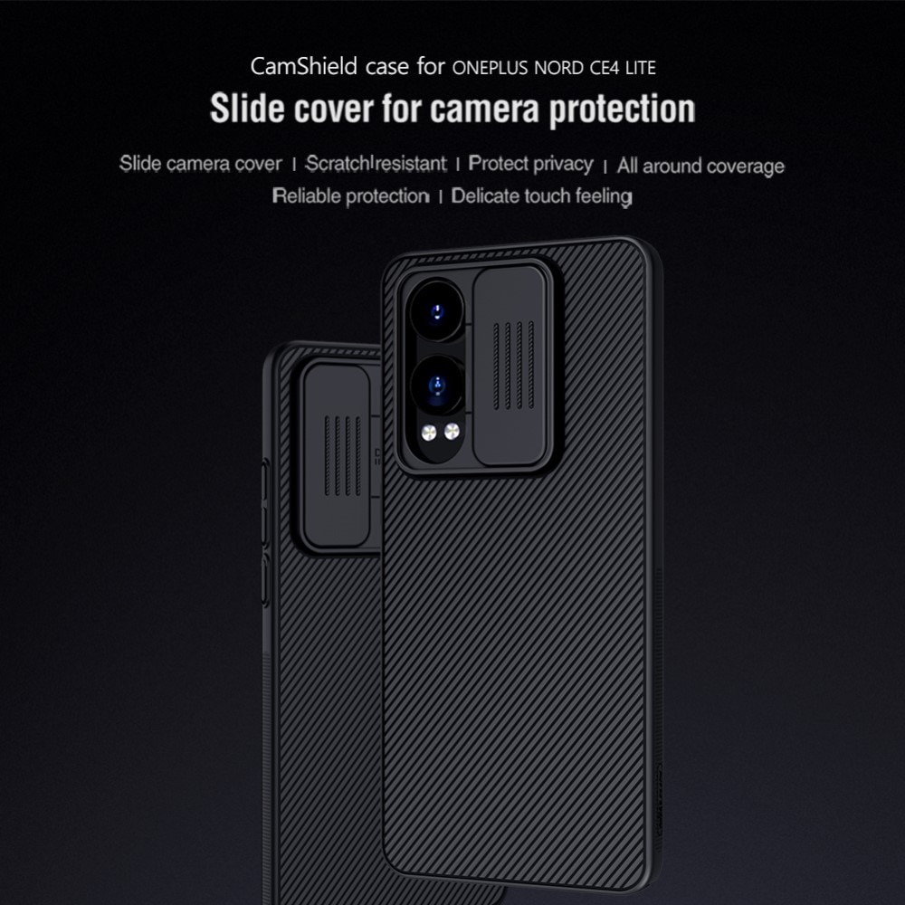 CamShield Case  OnePlus Nord CE 4 Lite Zwart