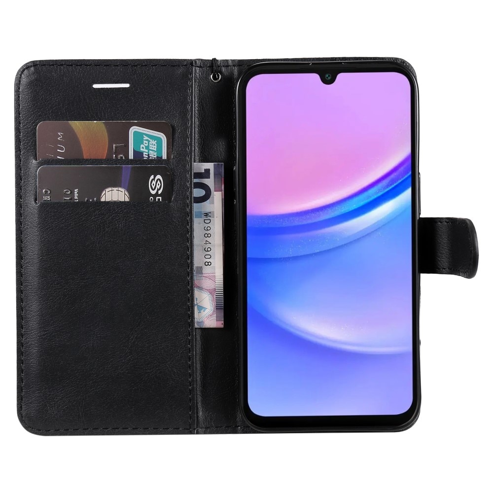 Samsung Galaxy A16 Bookcover hoesje zwart