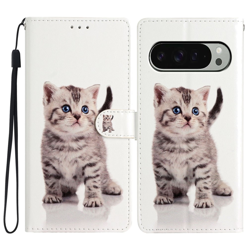 Google Pixel 9 Smartphonehoesje Kitten