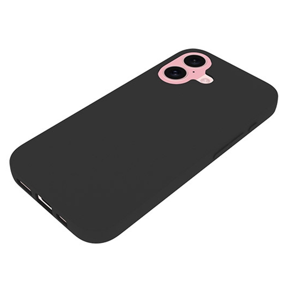 TPU Case iPhone 16 Plus Zwart