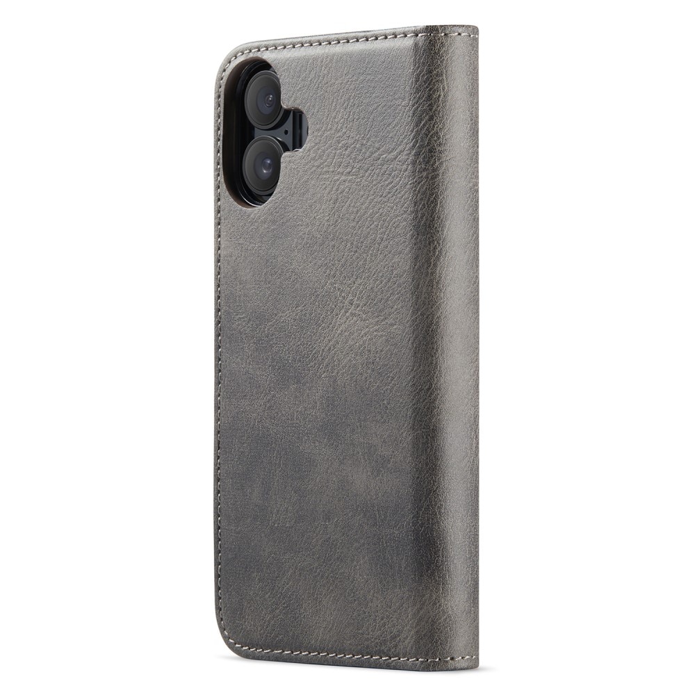 Magnet Wallet iPhone 16 Brown