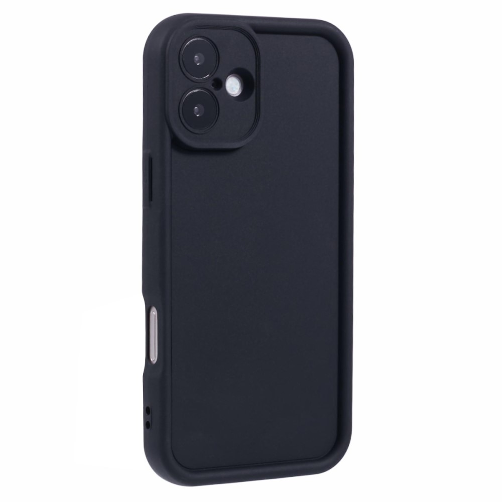 iPhone 16 TPU Hoesje Edge zwart