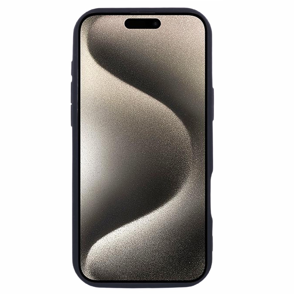 iPhone 16 TPU Hoesje Edge zwart