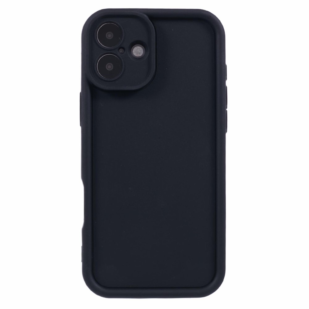 iPhone 16 TPU Hoesje Edge zwart