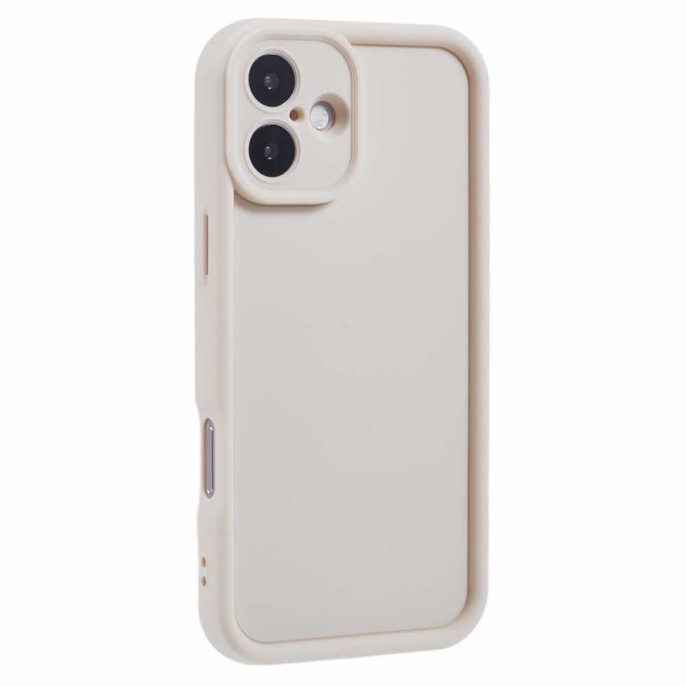 iPhone 16 TPU Hoesje Edge beige