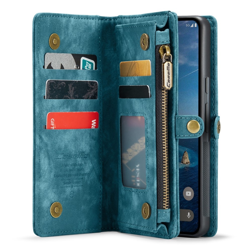 Multi-slot Hoesje Google Pixel 9 Pro blauw