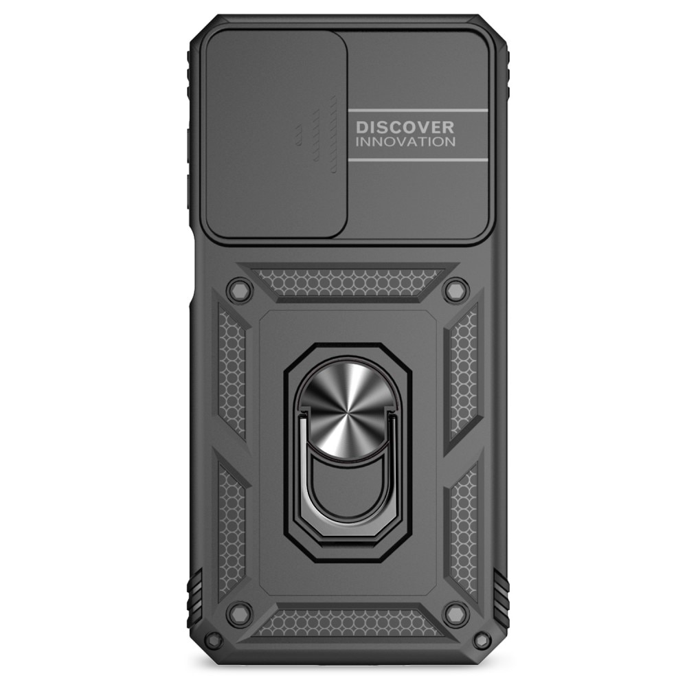 Samsung Galaxy A16 Hybridcase Ring + Camera Protector Zwart