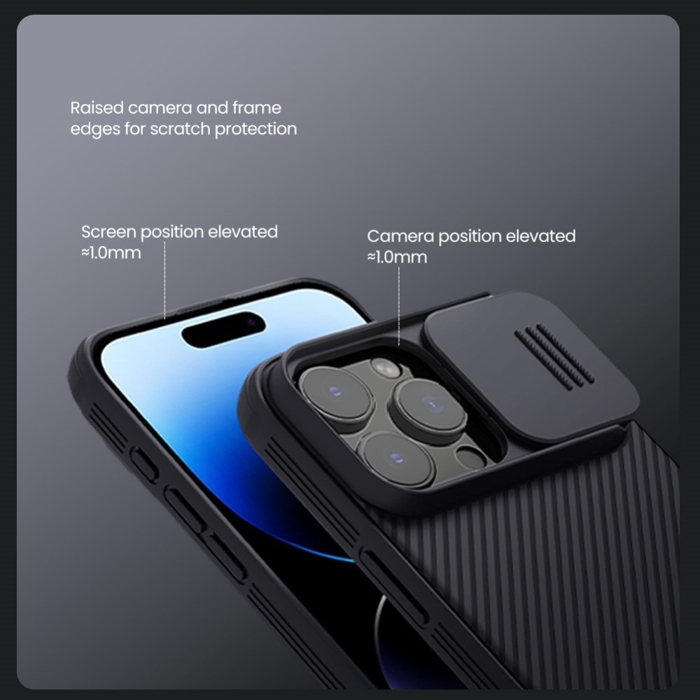 CamShield Case iPhone 16 Pro zwart