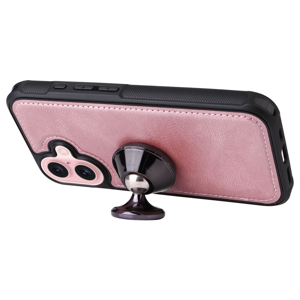 iPhone 16  Magnet Leather Multi-Wallet roze