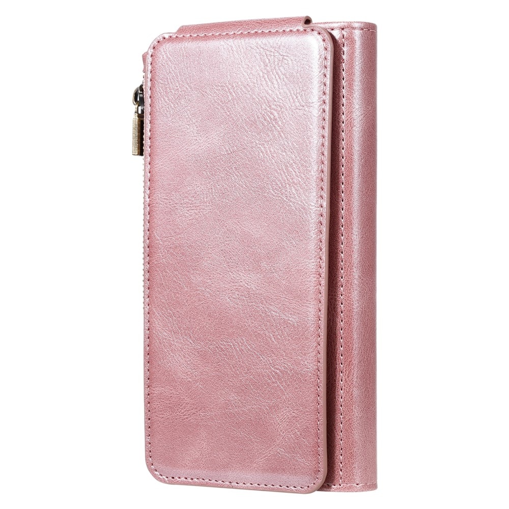 iPhone 16  Magnet Leather Multi-Wallet roze