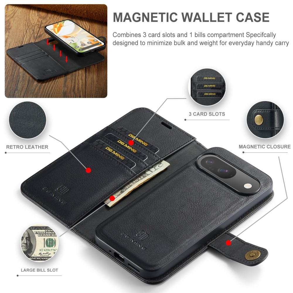 Magnet Wallet Google Pixel 9 Pro Black