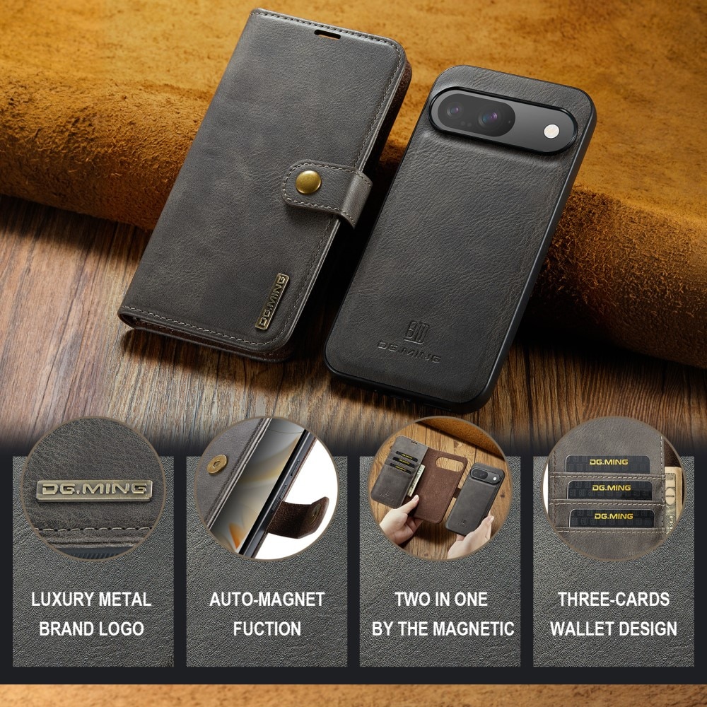 Magnet Wallet Google Pixel 9 Brown