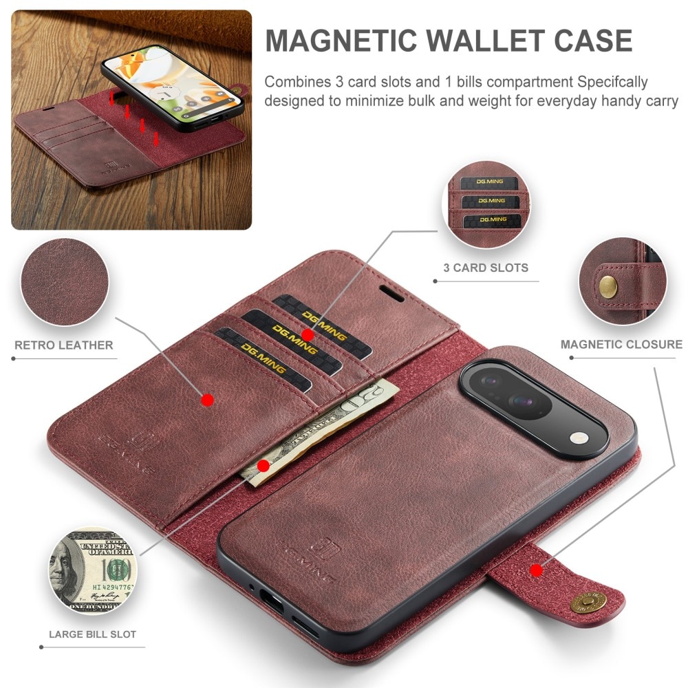 Magnet Wallet Google Pixel 9 Pro Red