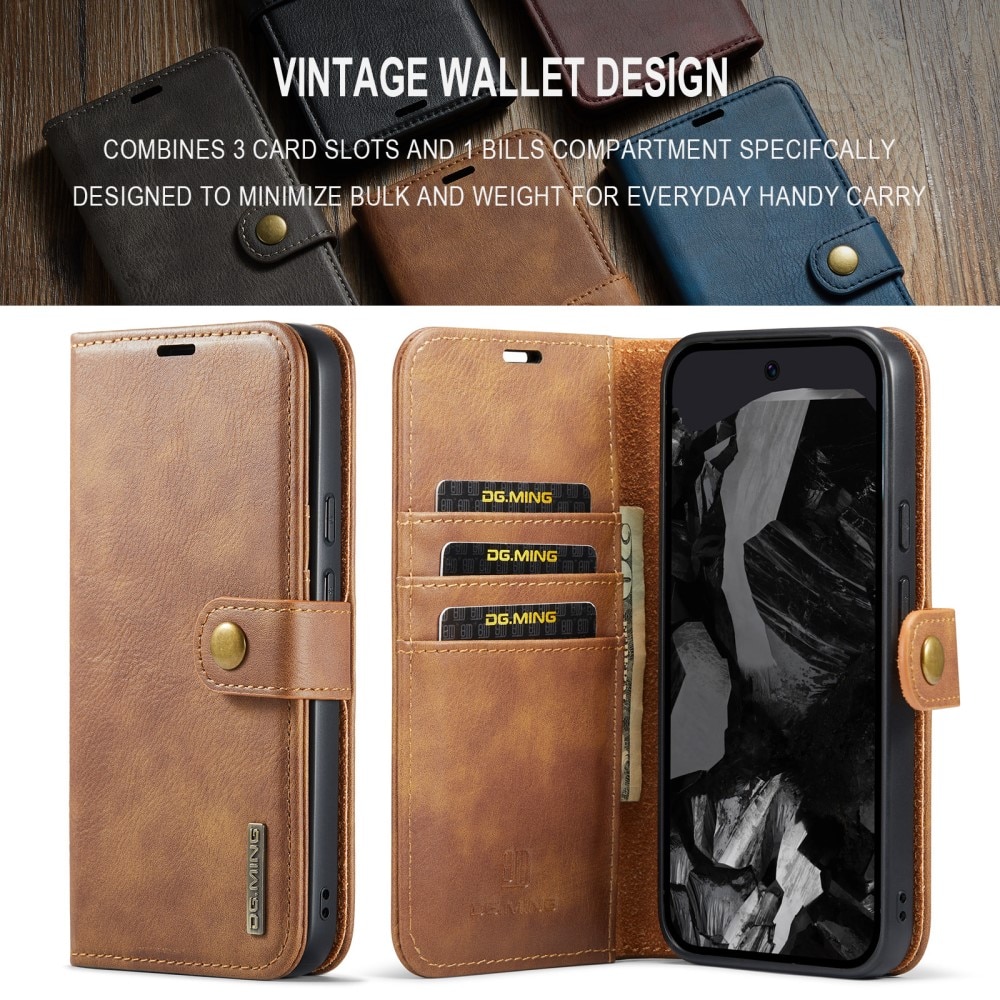 Magnet Wallet Google Pixel 9 Pro XL Cognac