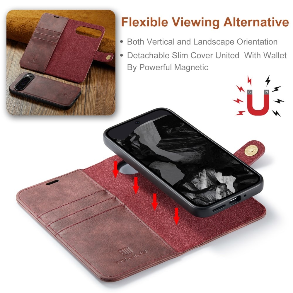 Magnet Wallet Google Pixel 9 Pro XL Red