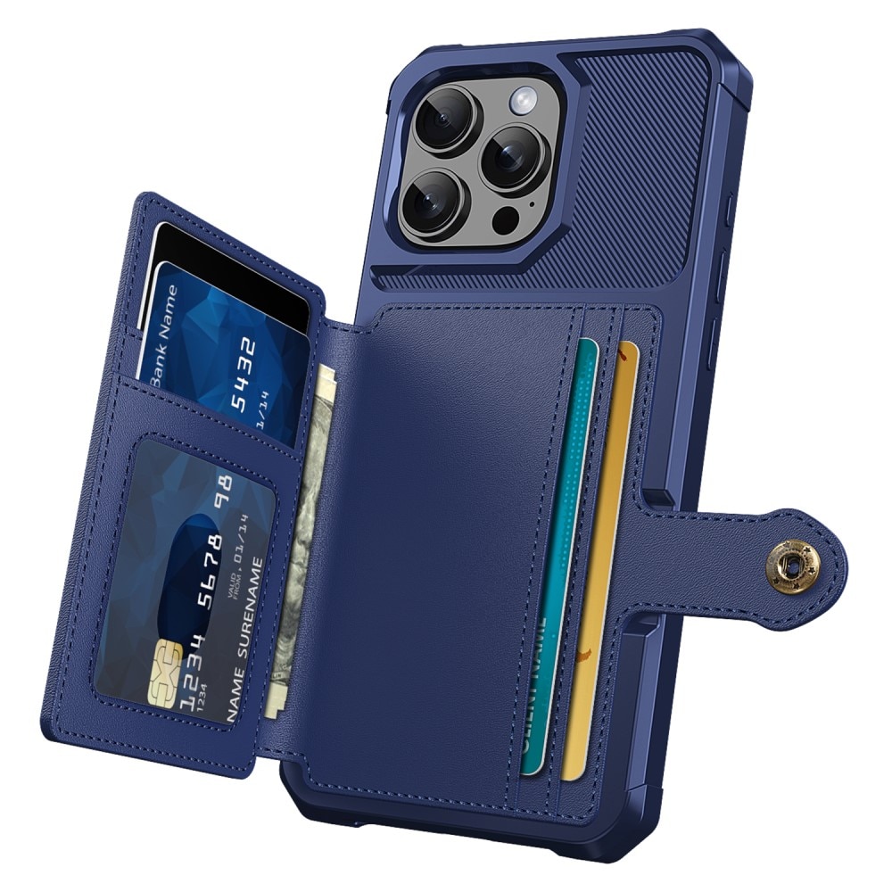 iPhone 16 Pro Tough Multi-slot Case blauw