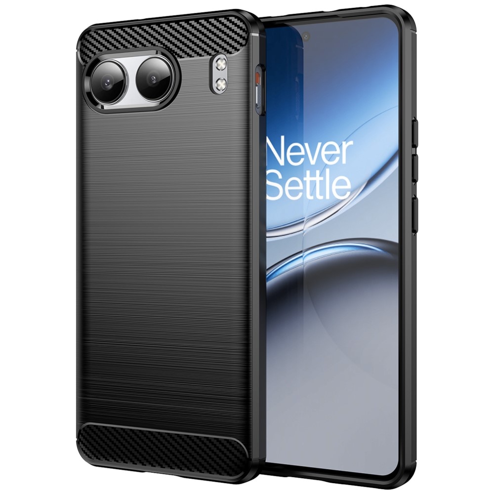 Hoesje TPU Brushed OnePlus Nord 4 zwart