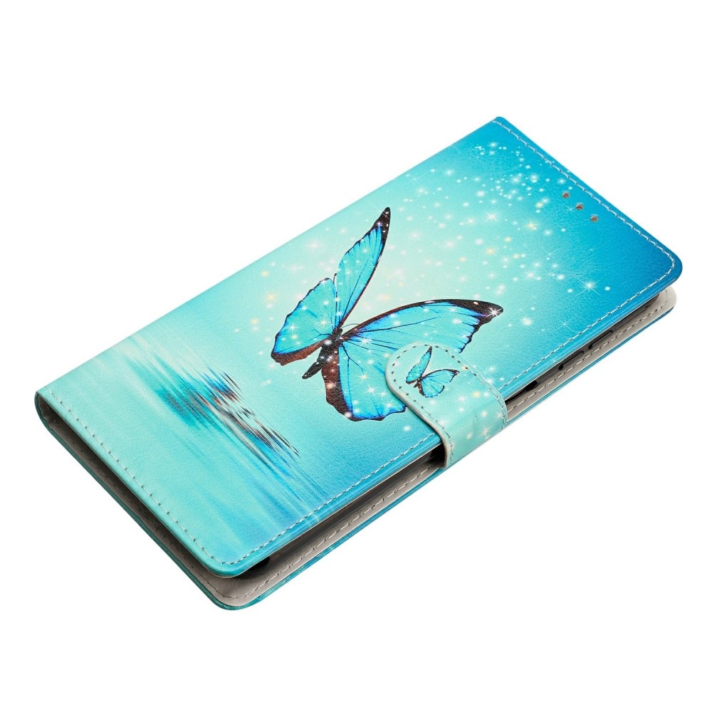 Samsung Galaxy S25 Smartphonehoesje blauwe vlinders