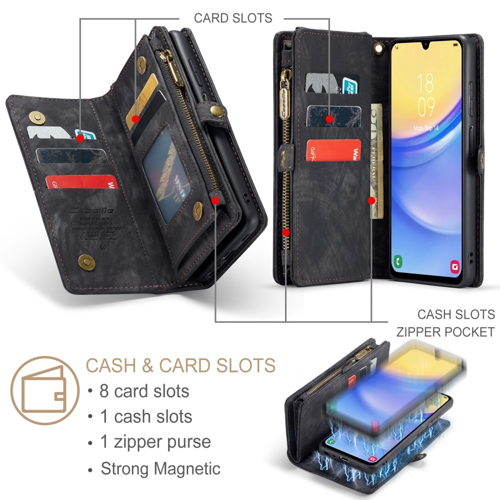 Multi-slot Hoesje Samsung Galaxy A16 grijs