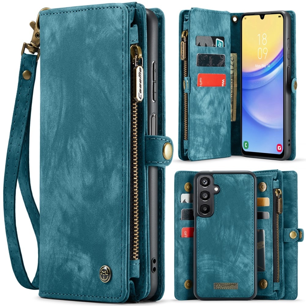 Multi-slot Hoesje Samsung Galaxy A16 blauw