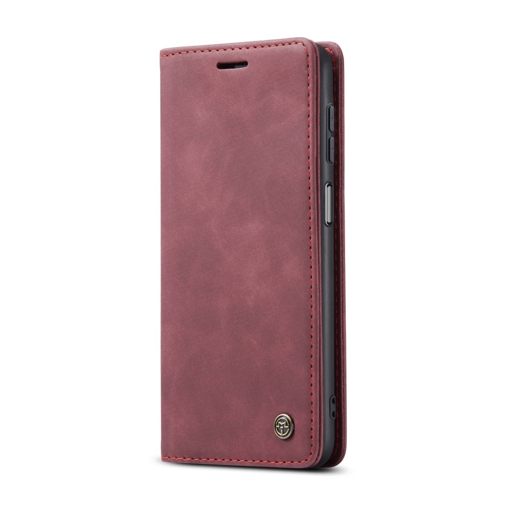 Slim Bookcover Hoesje Samsung Galaxy A36 Rood