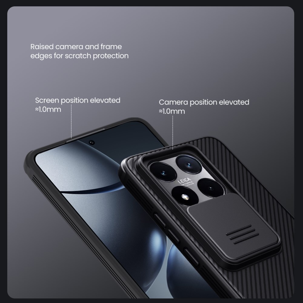 CamShield Case Xiaomi 14T zwart