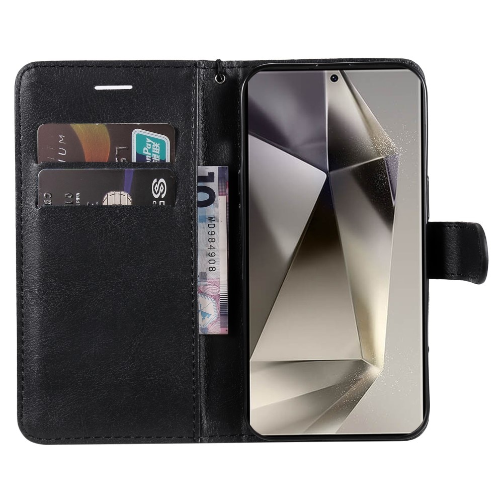 Samsung Galaxy S25 Ultra Bookcover hoesje zwart