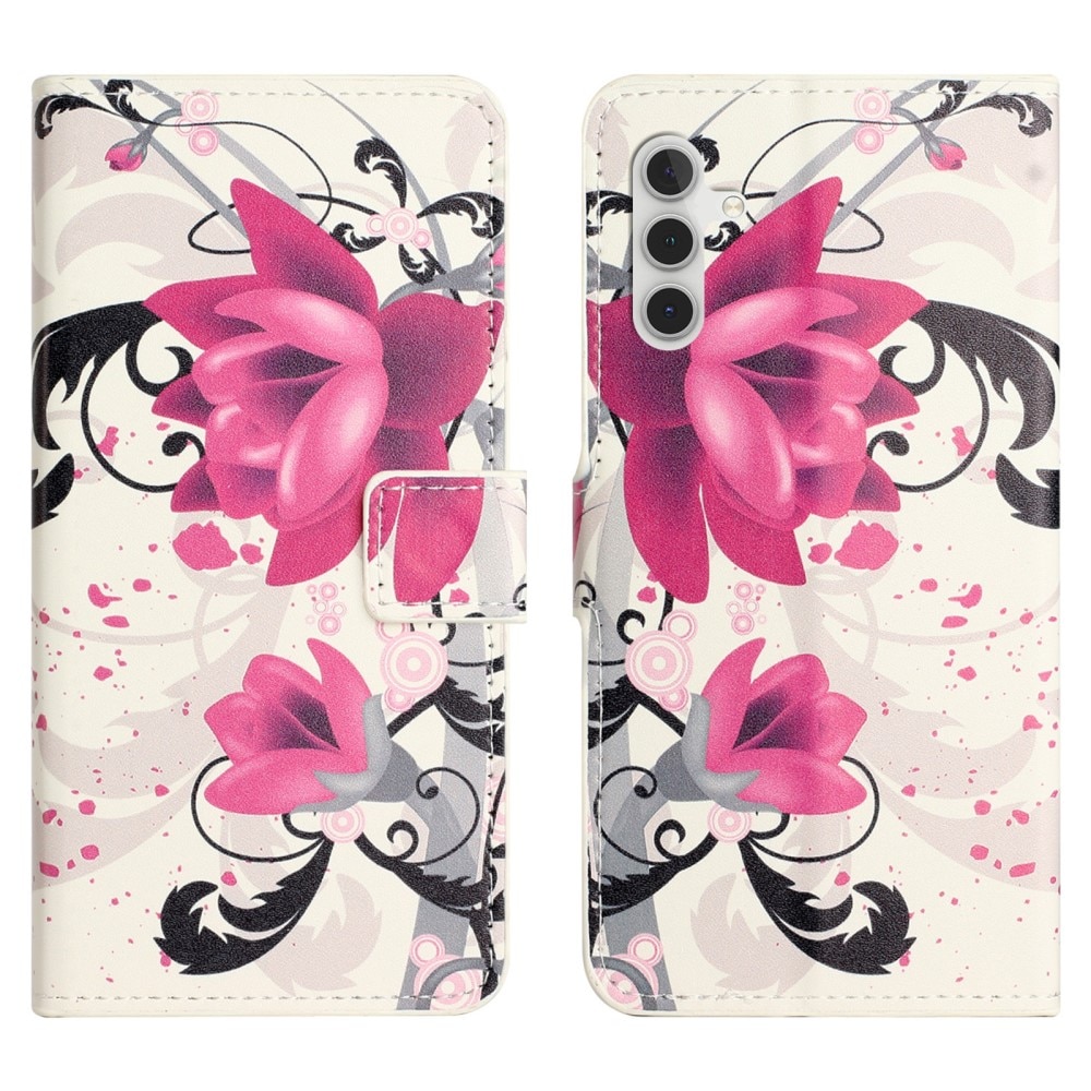 Samsung Galaxy A36 Bookcover hoesje Flowers