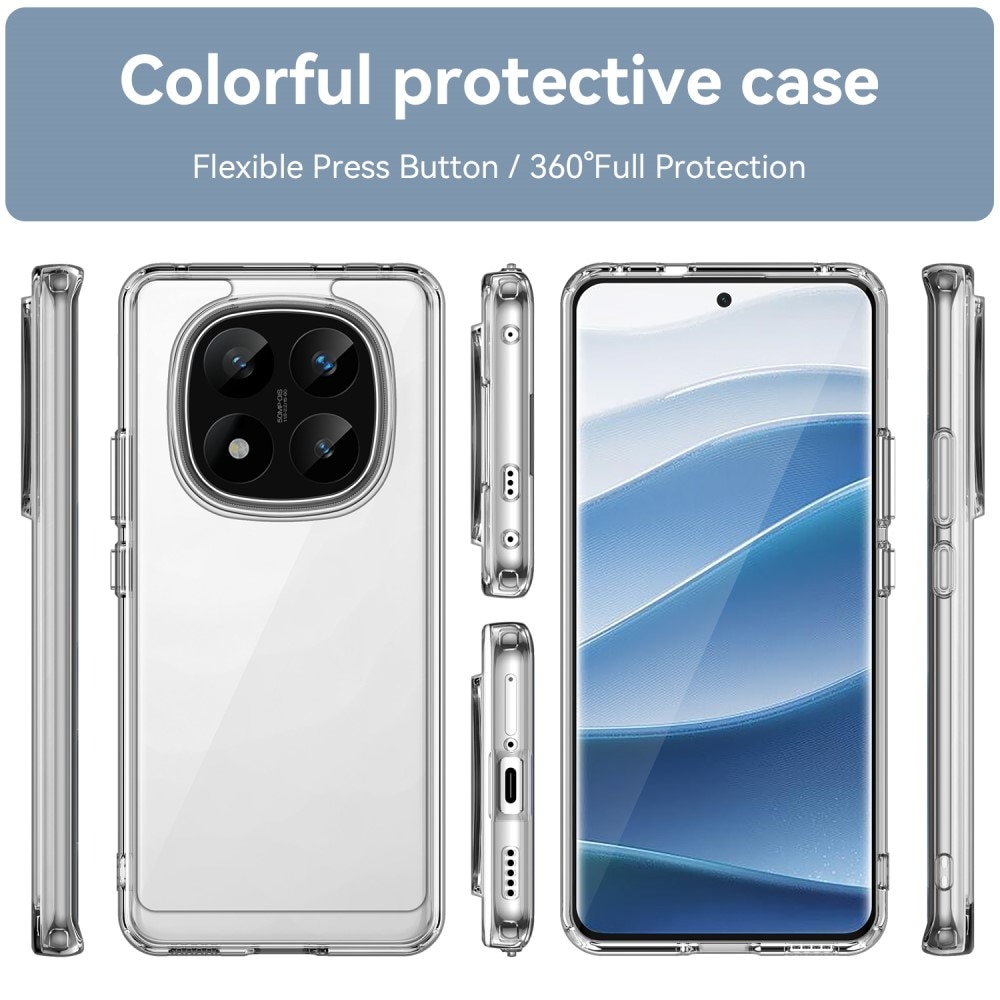 Hybridcase Xiaomi Redmi Note 14 Pro Plus transparant