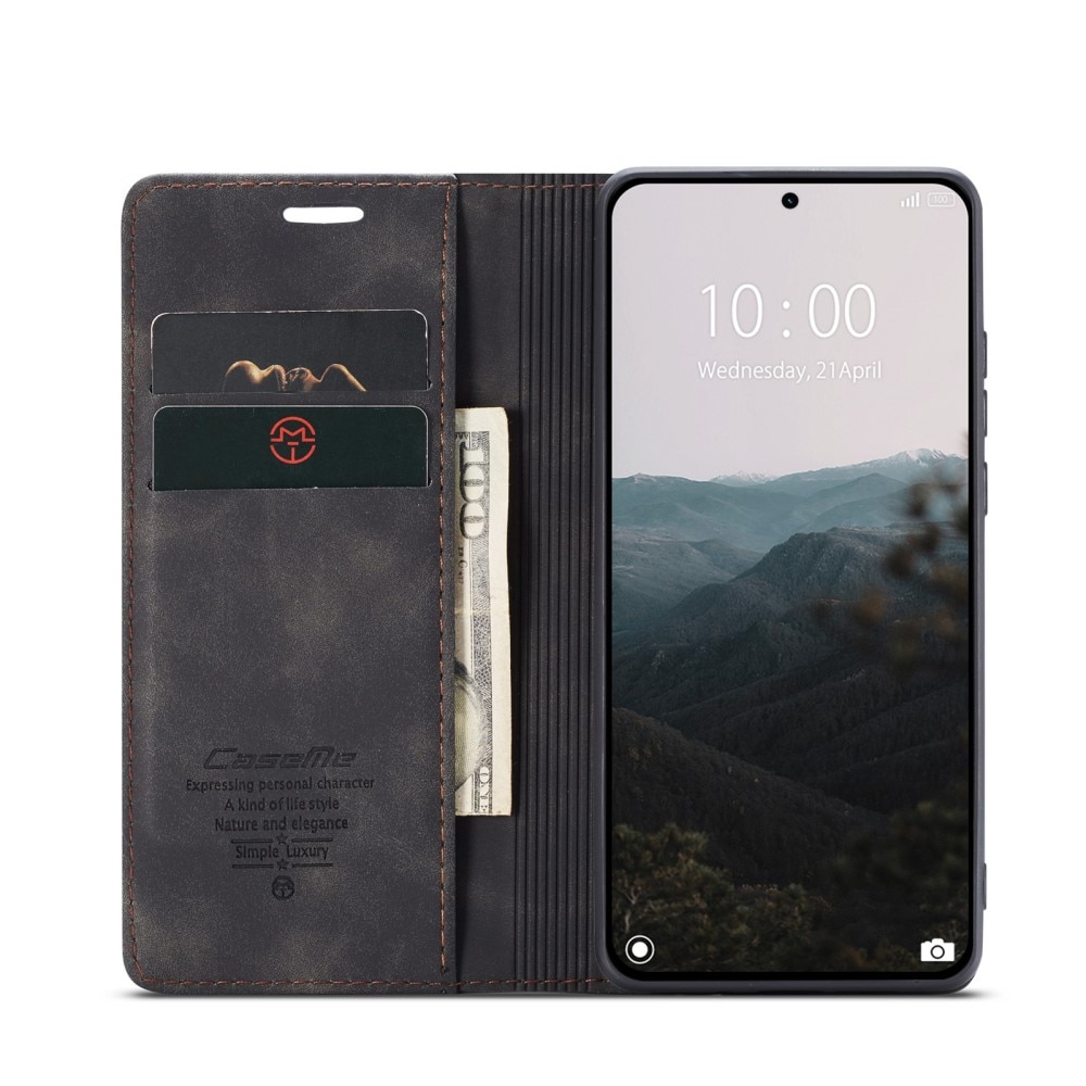 Slim Bookcover Hoesje Xiaomi 14T Pro Zwart