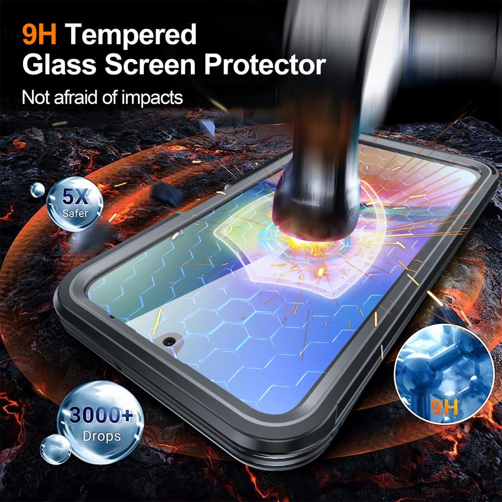 Samsung Galaxy A16 Premium Full Protection Case Zwart