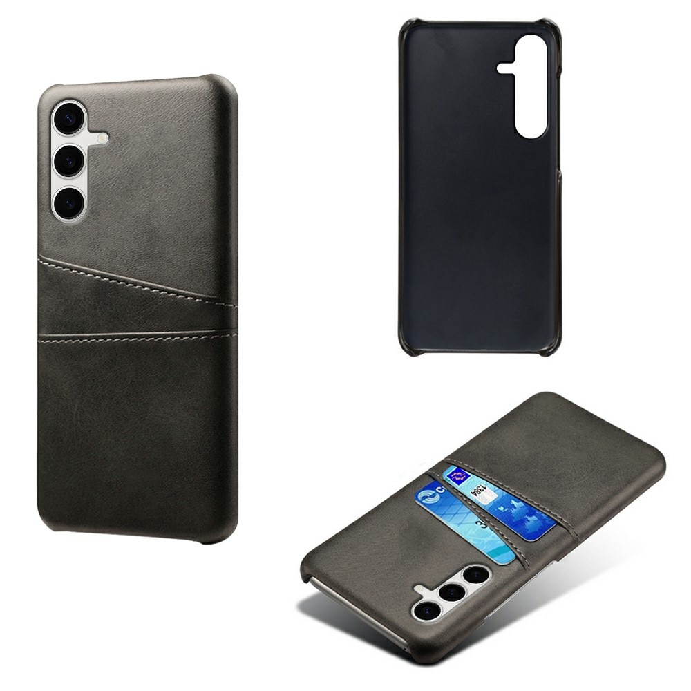 Card Slots Case Samsung Galaxy S25 Plus zwart