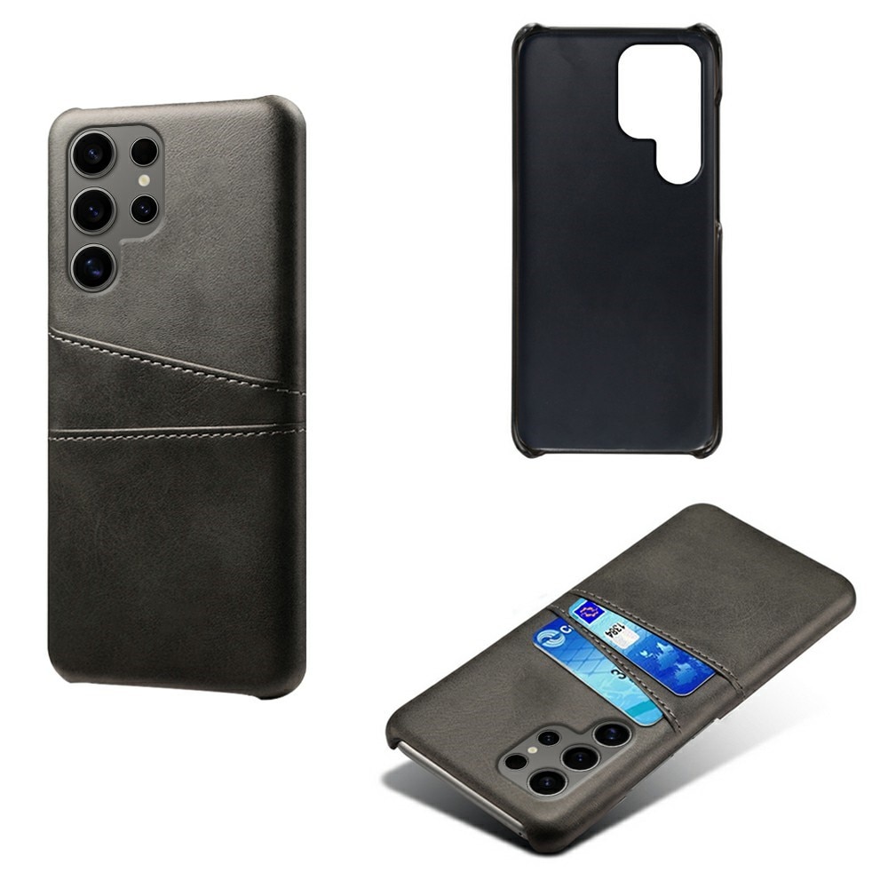 Card Slots Case Samsung Galaxy S25 Ultra Zwart