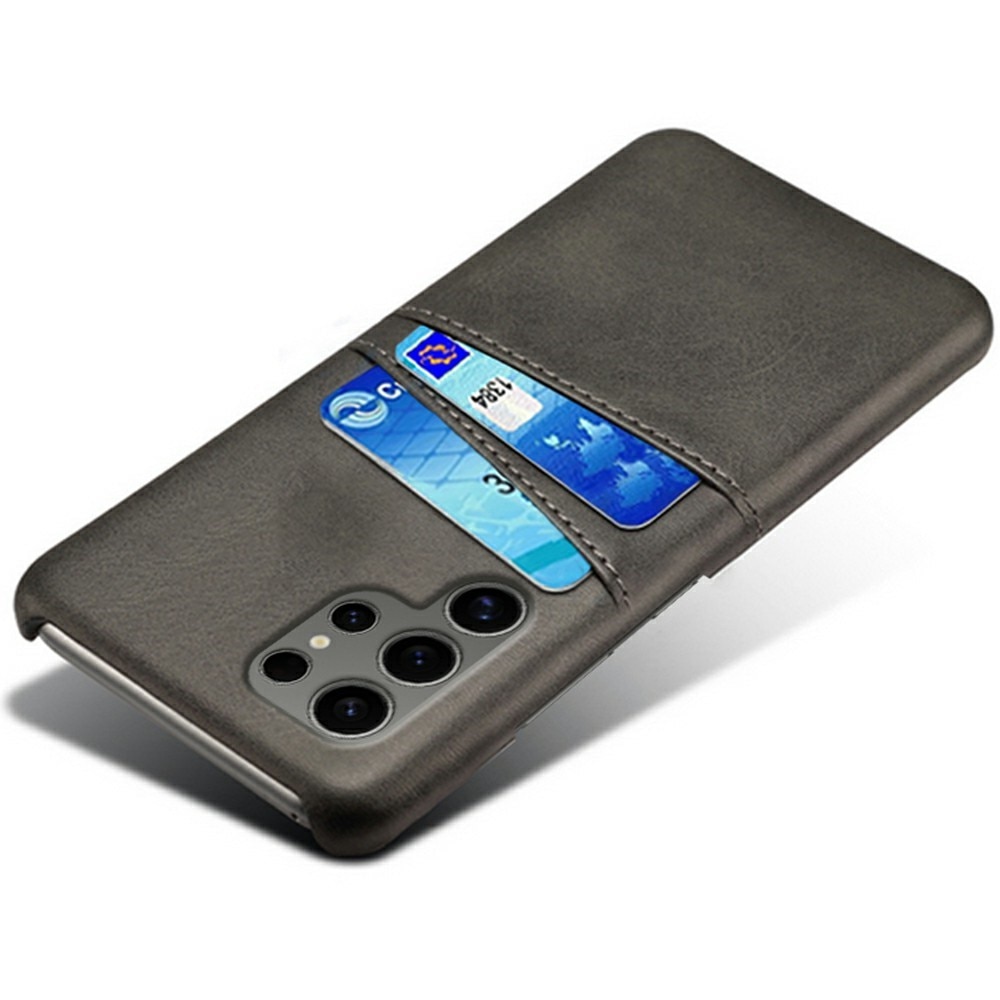 Card Slots Case Samsung Galaxy S25 Ultra zwart