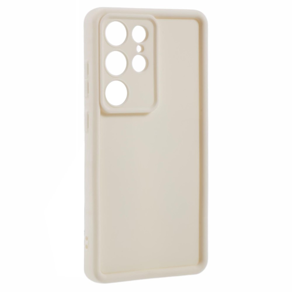 Samsung Galaxy S25 Ultra TPU Hoesje Edge beige