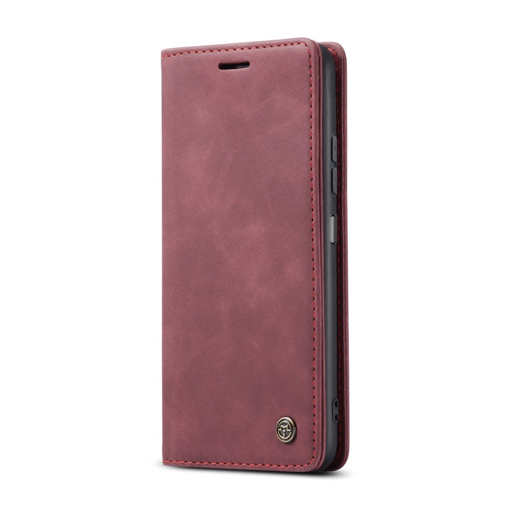 Slim Bookcover Hoesje Xiaomi Redmi 14C Rood