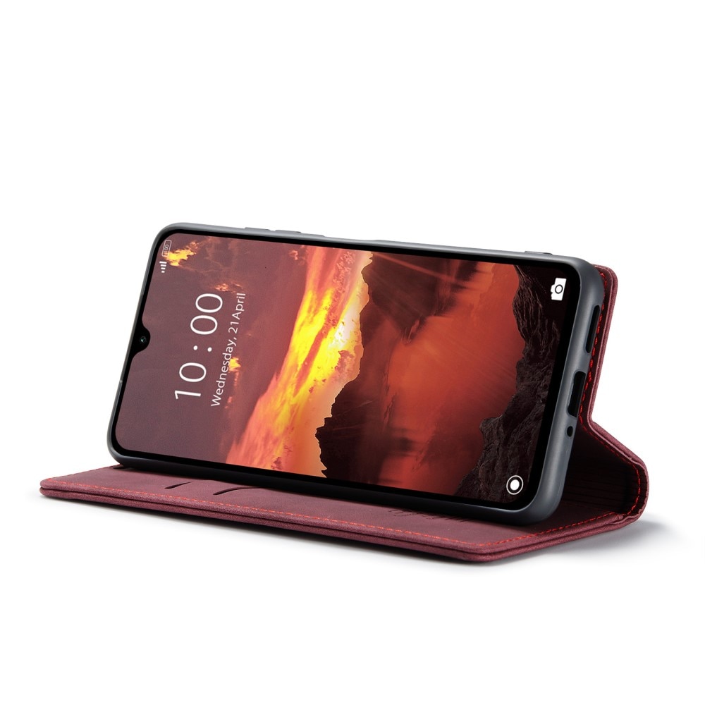 Slim Bookcover Hoesje Xiaomi Redmi 14C Rood