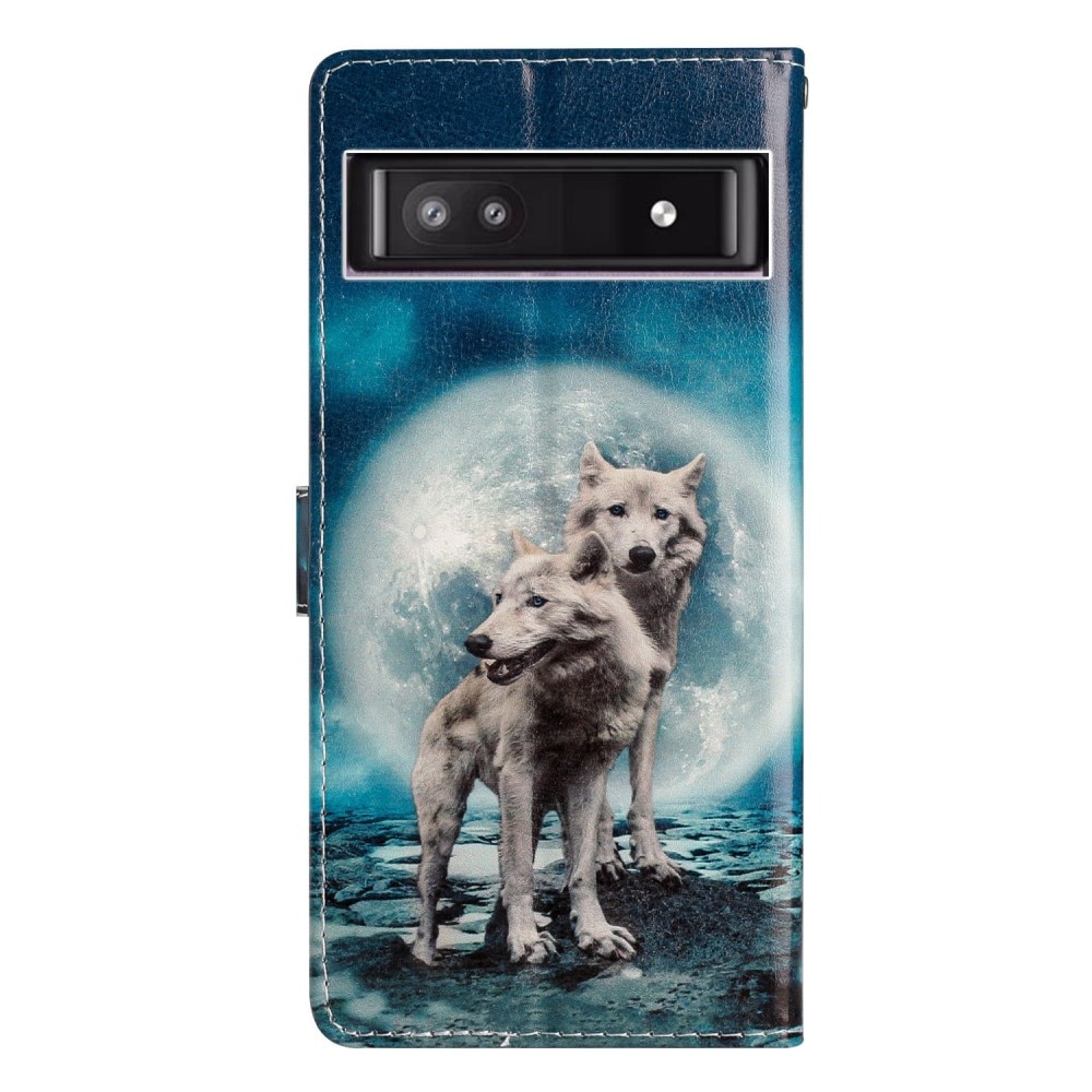 Google Pixel 9a Smartphonehoesje wolven