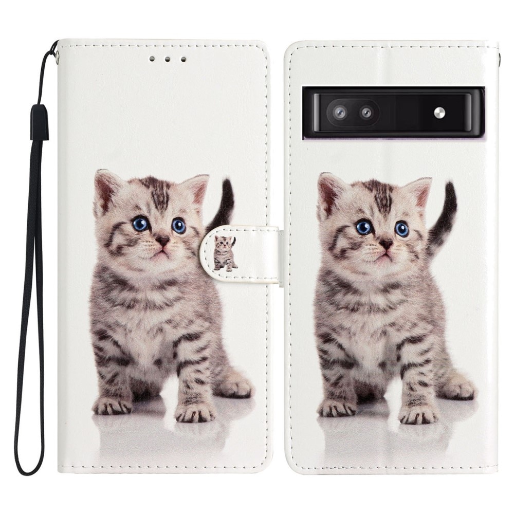 Google Pixel 9a Smartphonehoesje Kitten